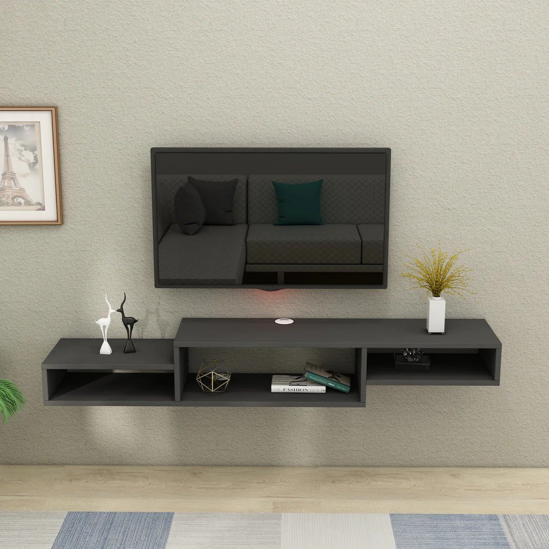 Hang-up TV Console