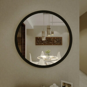Full Round Decor Mirror